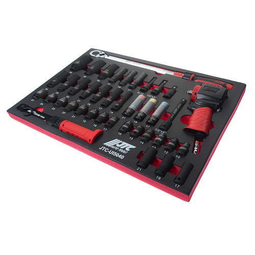 Набор инструментов 40 предметов слесарно-монтажный в ложементе JTC-UI5040