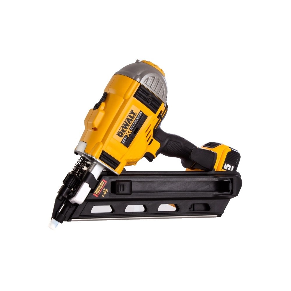Аккумуляторный гвоздезабиватель DeWalt DCN692P2