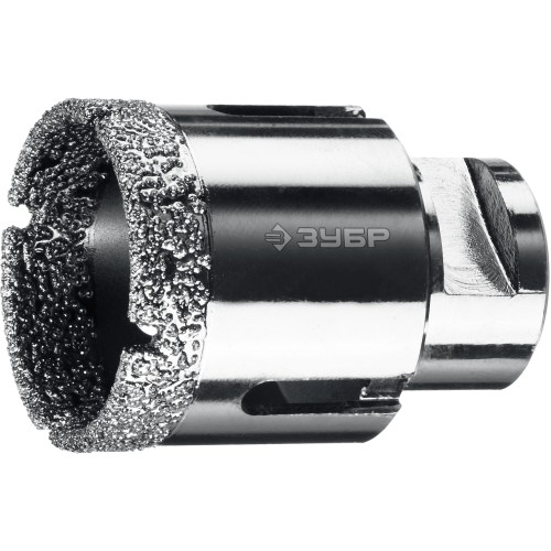 ЗУБР АВК, d 40 мм, (М14, 15 мм кромка), вакуумная алмазная коронка, Профессионал (29865-40)