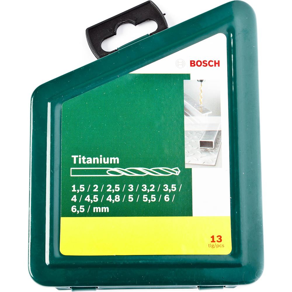 Набор сверл по металлу Bosch 1.5-6.5мм 13шт (436)