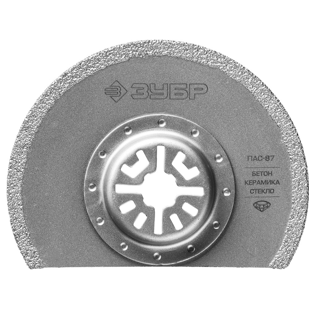 Насадка сегментная ЗУБР Профессионал ПАС-87 UniLock 87мм OIS-хвост (15564-87)