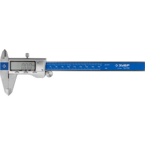 ЗУБР ШЦЦ-I-150-0.01, 150 мм, электронный штангенциркуль, Профессионал (34463-150)