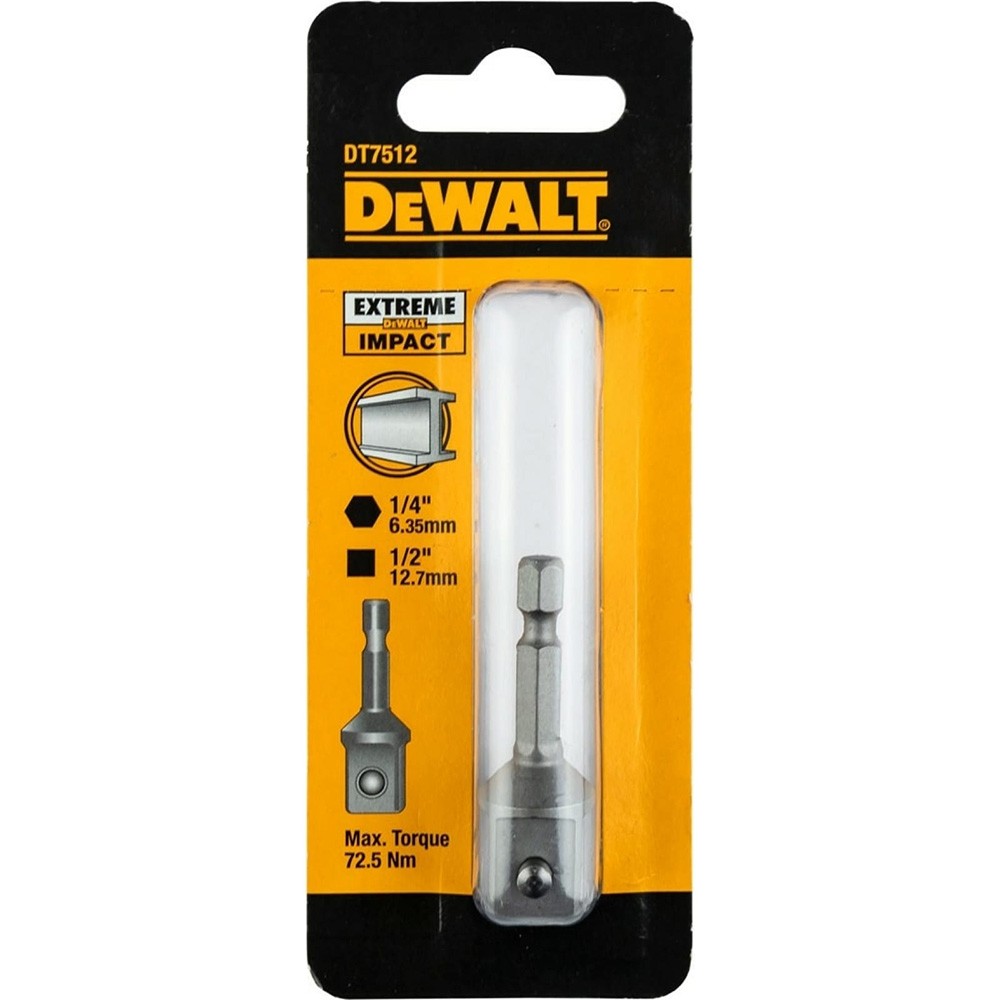 Держатель DeWalt DT7512 шестигранник 1/4”F 1/2”F