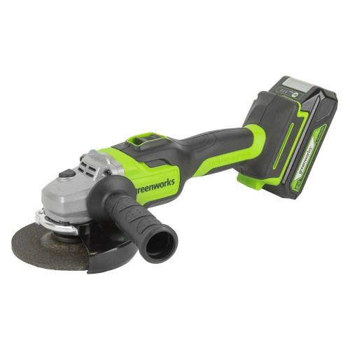 Машина шлифовальная угловая аккумуляторная Greenworks GD24AG (3200207UB)