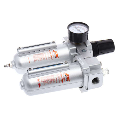 Блок подготовки воздуха (лубрикатор,осушитель) 1/2” металл. переключ. 285PSI 4000л/мин. JTC