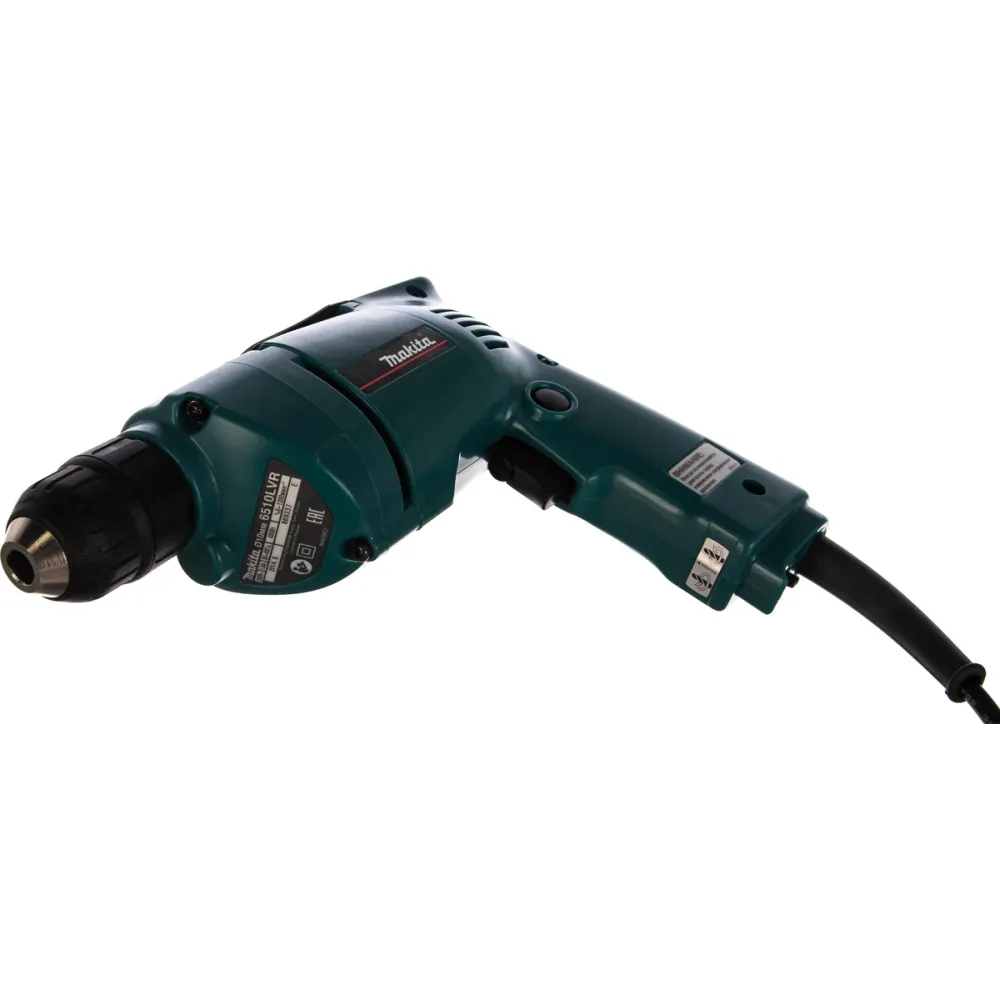 Сетевая дрель Makita 6510LVR безударная
