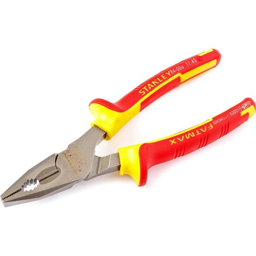 Плоскогубцы комбинированные диэлектрические STANLEY MaxSteel VDE 160мм до 1000В 0-84-000