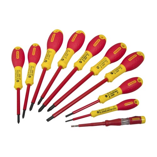 Набор отверток диэлектрических STANLEY FatMax 10шт 0-62-573