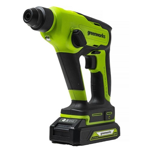 Аккумуляторный перфоратор Greenworks GD24SDS1K2