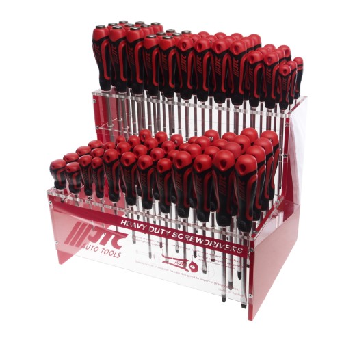 Набор отверток силовых 84 предмета на стенде JTC