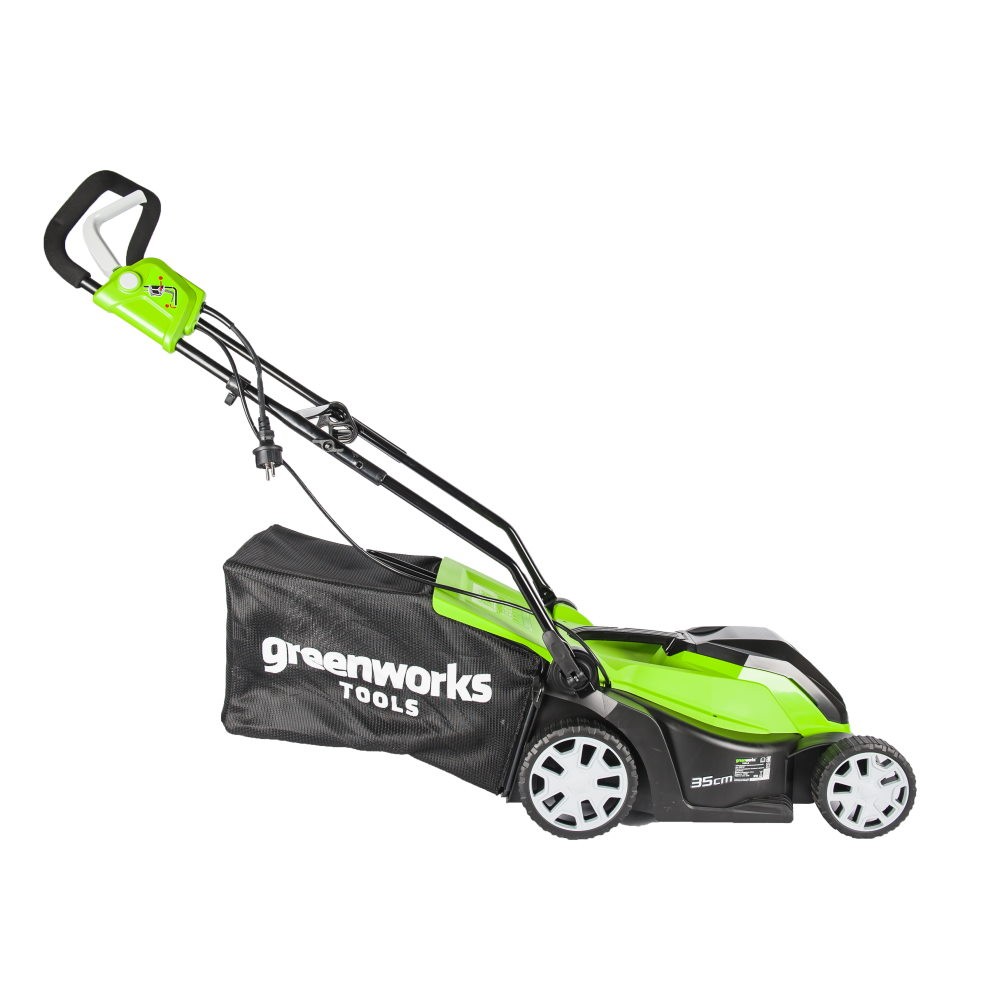 Электрическая газонокосилка Greenworks GLM1035