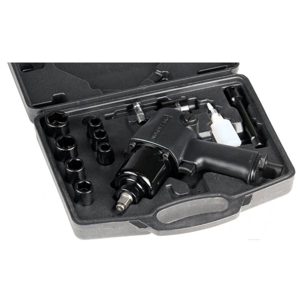 Пневмогайковерт ударный NORDBERG NP14085K (1/2", 850 Нм)