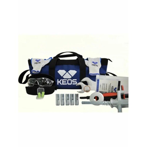 Установка алмазного бурения KEOS KS-350SET (двигатель KS-350 + прямая стойка)