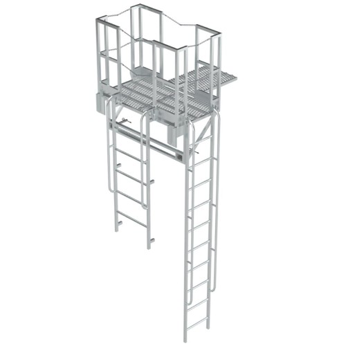 Площадка навесная для полувагонов со сходней MEGAL ПНП