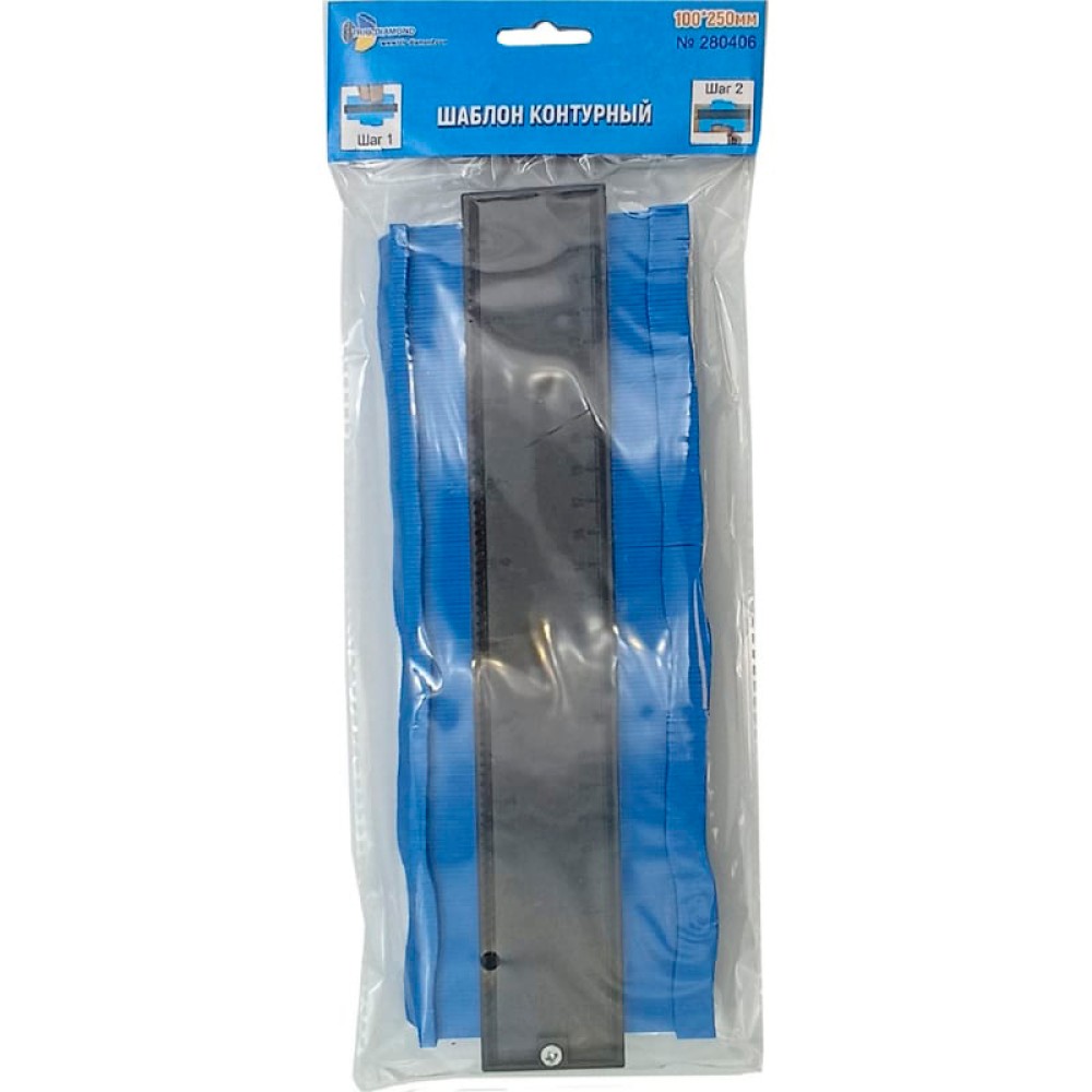 Шаблон контурный Trio-Diamond 100x250мм