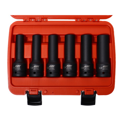 Набор головок торцевых 3/4" TORX (E18-E28) ударных глубоких JTC