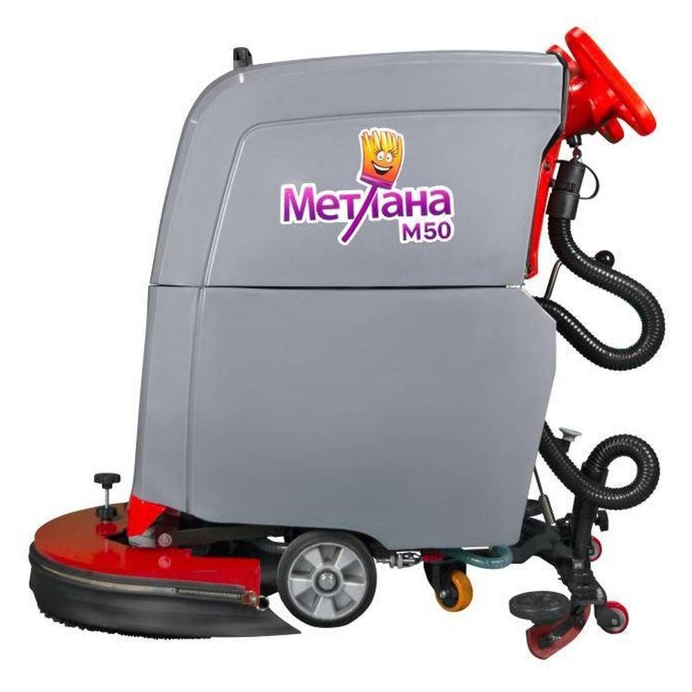 Аккумуляторная самоходная поломоечная машина Метлана М50BT