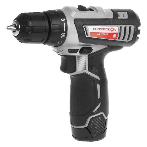 Аккумуляторная дрель-шуруповерт ИНТЕРСКОЛ ДА-12ЭР-02 ДМ