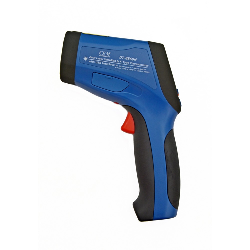 Профессиональный инфракрасный термометр (пирометр) СЕМ DT-8869H