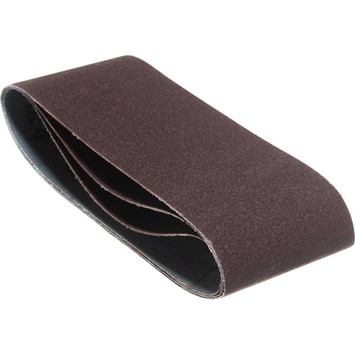 ЗУБР 75х457 мм, P120, лента шлифовальная МАСТЕР, для ЛШМ, 3 шт.