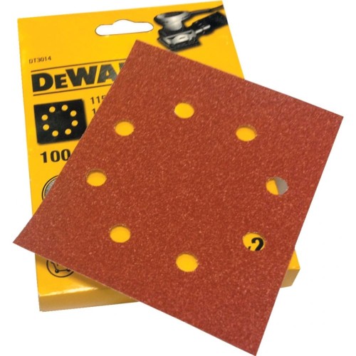 Шлифлист DeWalt DT3014 115x140мм 100G 25шт