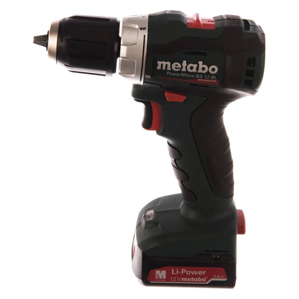 Аккумуляторная дрель-шуруповерт Metabo PowerMaxx BS12 BL