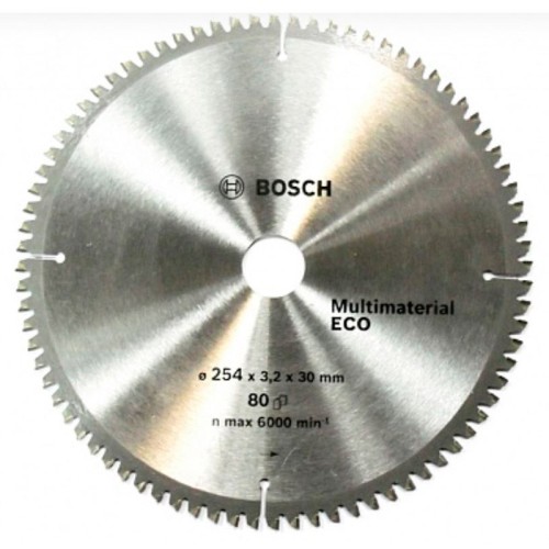 Диск пильный по дереву Bosch Optiline ECO 254х30мм 80T (796)