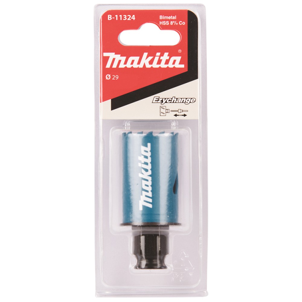 Коронка Makita Ezychange 29мм биметаллическая (B-11324)