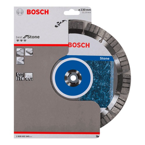 Диск алмазный по камню Bosch Best for Stone 230х22.2мм (645)