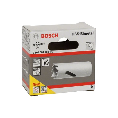 Коронка Bosch STANDARD 22мм (104)