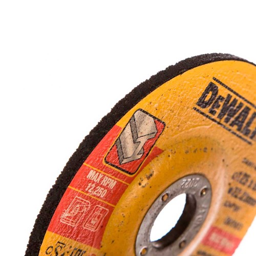 Круг шлифовальный по металлу DeWalt High Performance DT43917 125х6.3х22.2мм