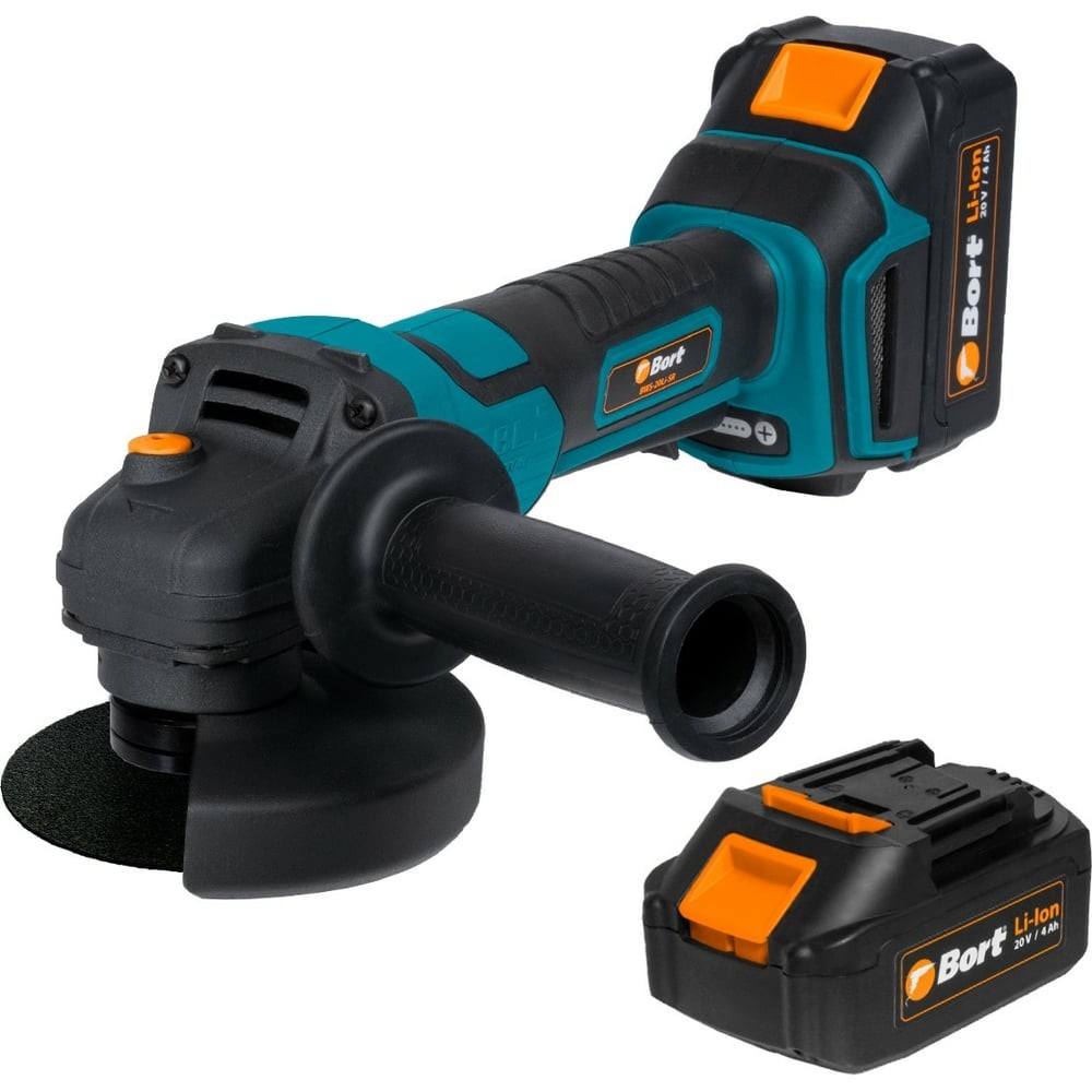 Машина аккумуляторная шлифовальная угловая BORT BWS-20Li-SR