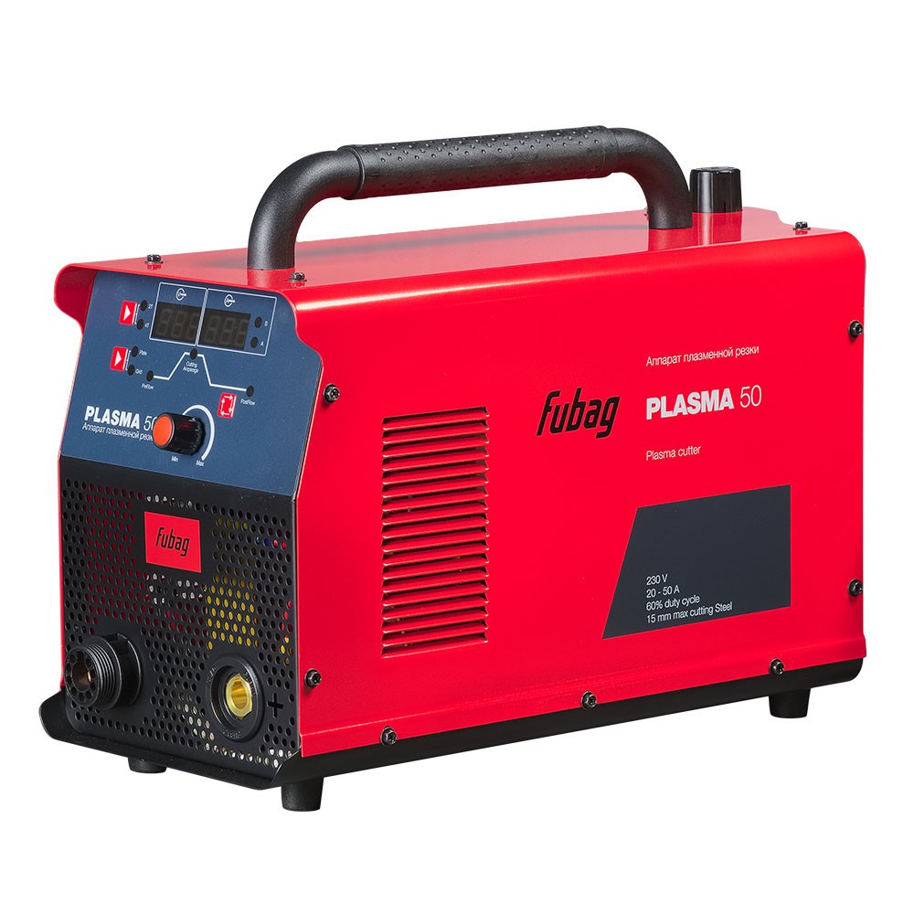 FUBAG Аппарат плазменной резки Plasma 50 Air + Горелка для плазмореза FB P40 6m + Защитный колпак д