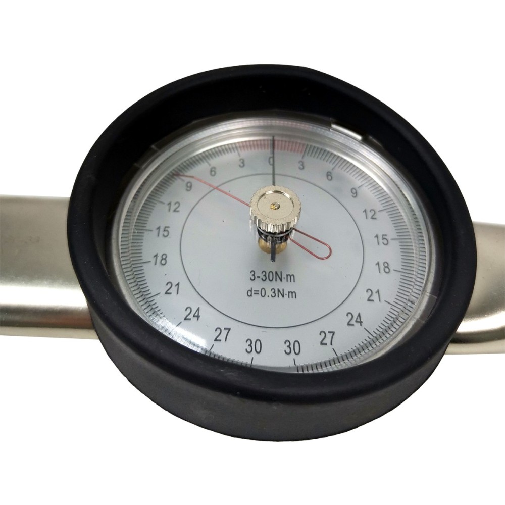 Ключ динамометрический со шкалой 0-30Nm 3/8" TA-B2030-38 AE&T