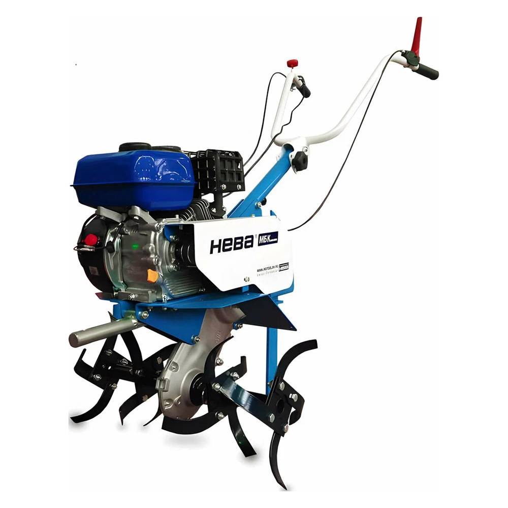 Мотоблок Нева МБ-Компакт (GB225) + фрезы для культивации