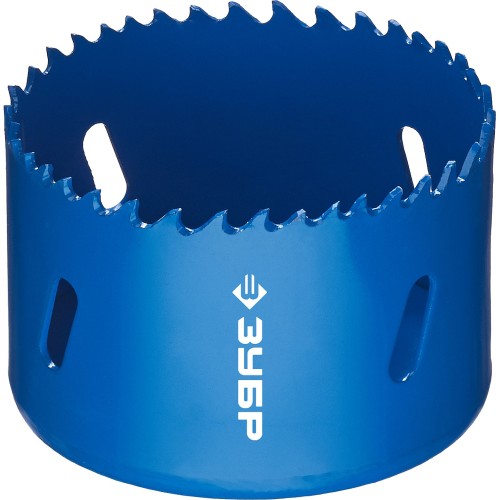 ЗУБР 67 мм, сталь Р6М5, биметаллическая коронка (29531-067)