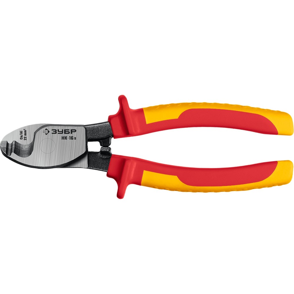 ЗУБР НК-16В, d 9 мм, 165 мм, 1000 В, диэлектрический кабелерез, Профессионал (23344-16V)