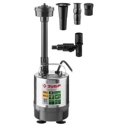 Насос фонтанный ЗУБР ЗНФЧ-23-1.9-С