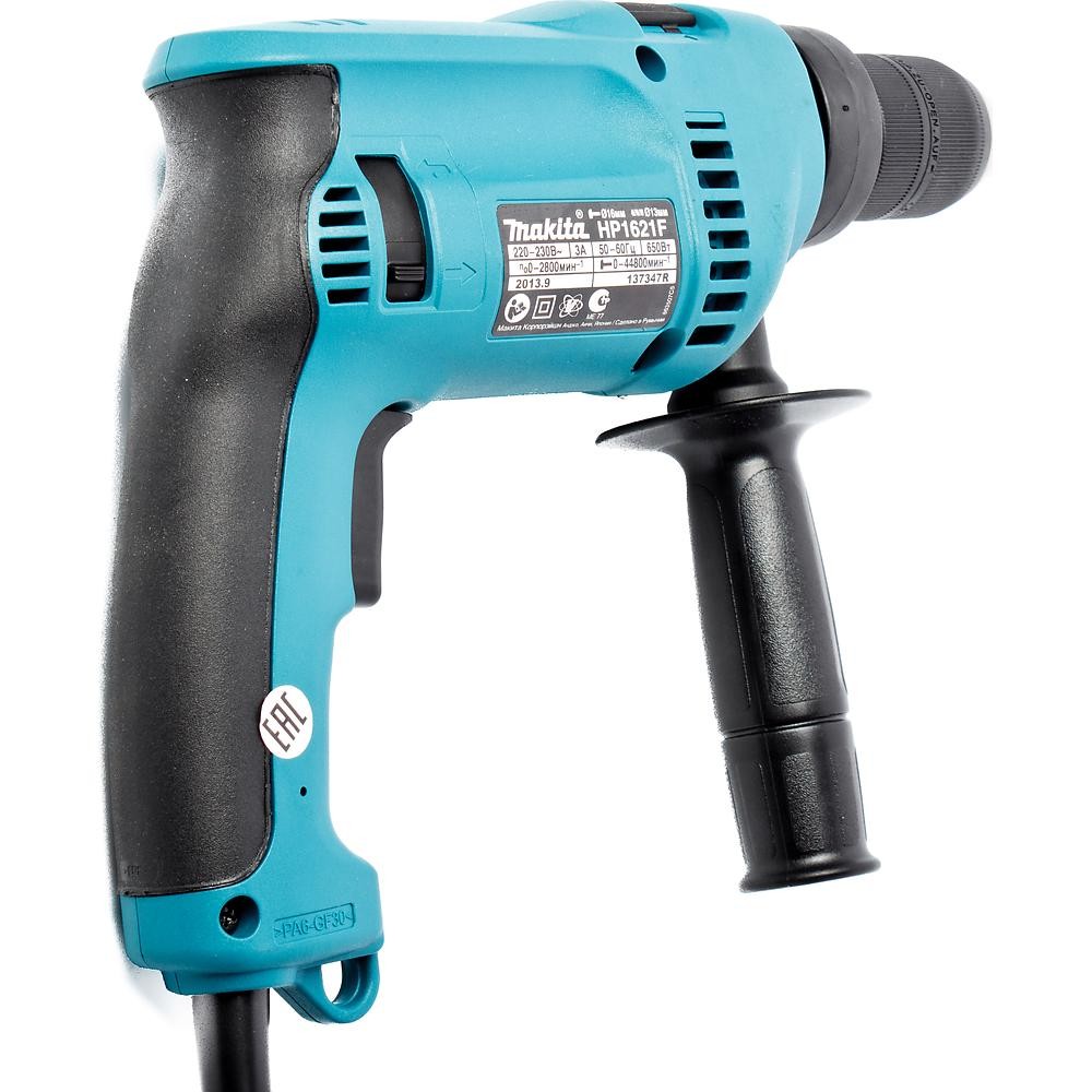 Сетевая дрель Makita HP1621F ударная
