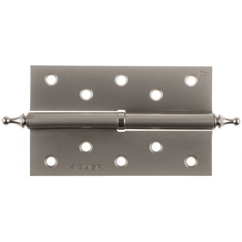 ЗУБР 125 х 75 х 2.5 мм, разъемная, левая, цвет матовый никель (PN), 2 шт, карточная петля (37605-125-4L)