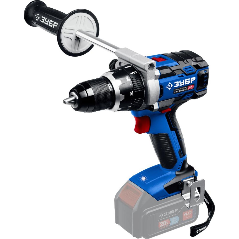 Аккумуляторная дрель-шуруповерт ЗУБР Профессионал DB-211 (без акк, без з/у)