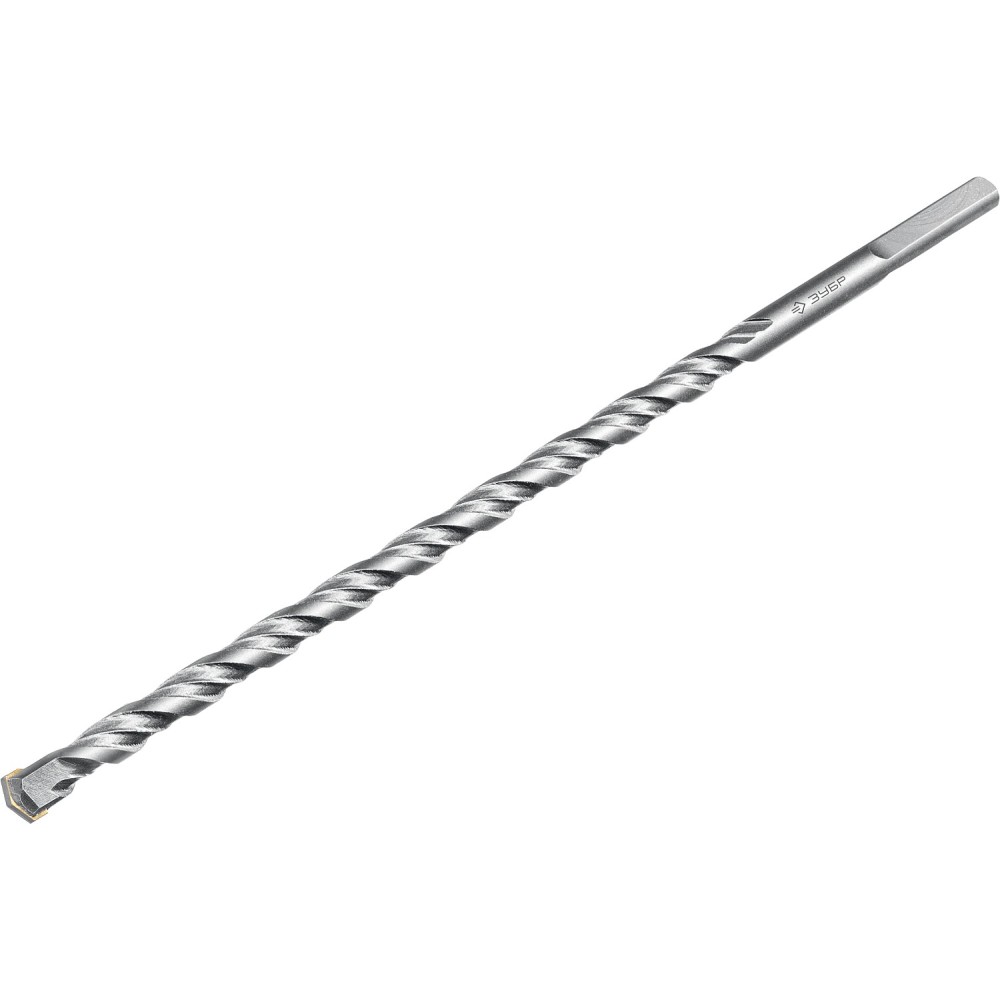 ЗУБР 10 x 200 мм, трехгранный хвостовик, сверло по бетону усиленное, Профессионал (2916-200-10)