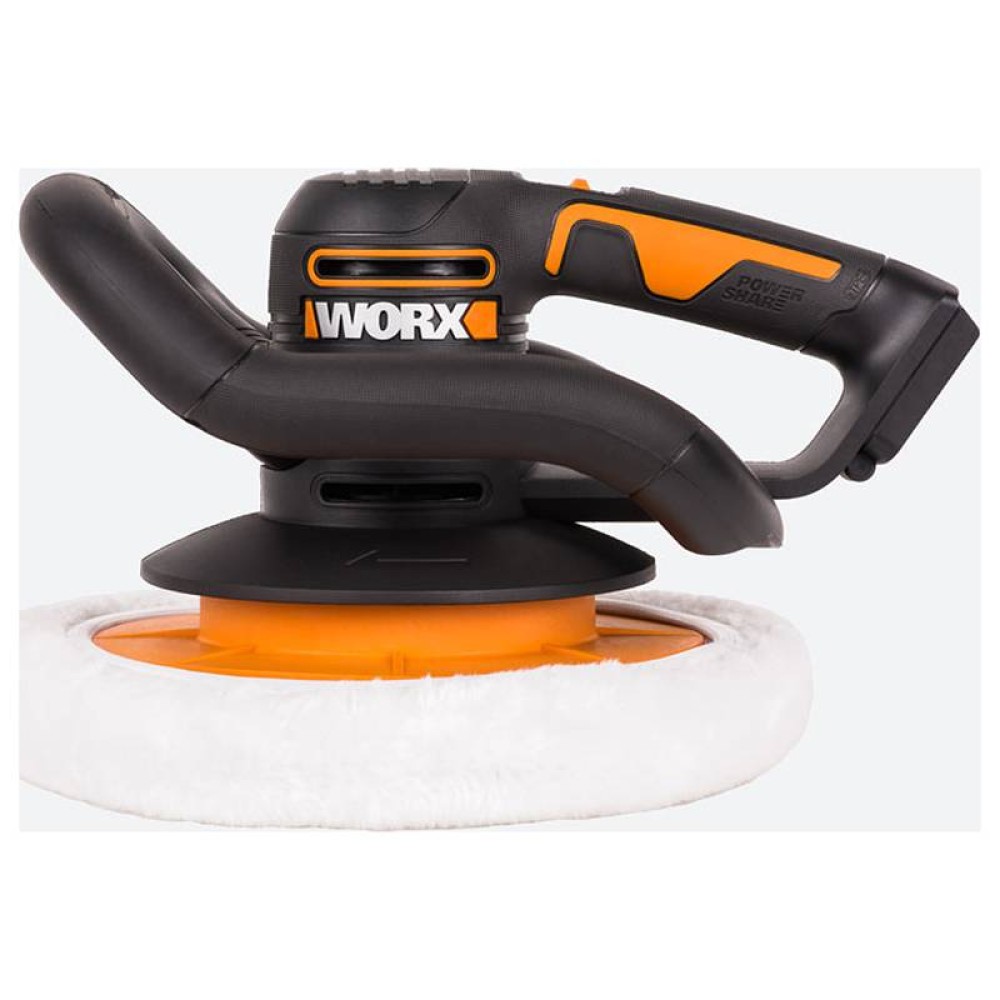 Машина полировальная аккумуляторная WORX WX856.9, 20 В (без АКБ и ЗУ)