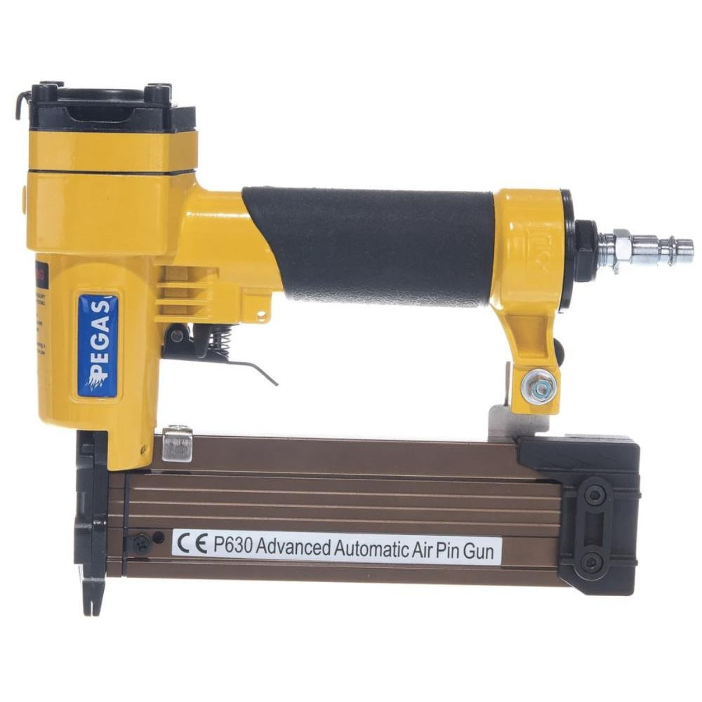 Шпилькозабивной пистолет Pegas pneumatic P630 + доп боек
