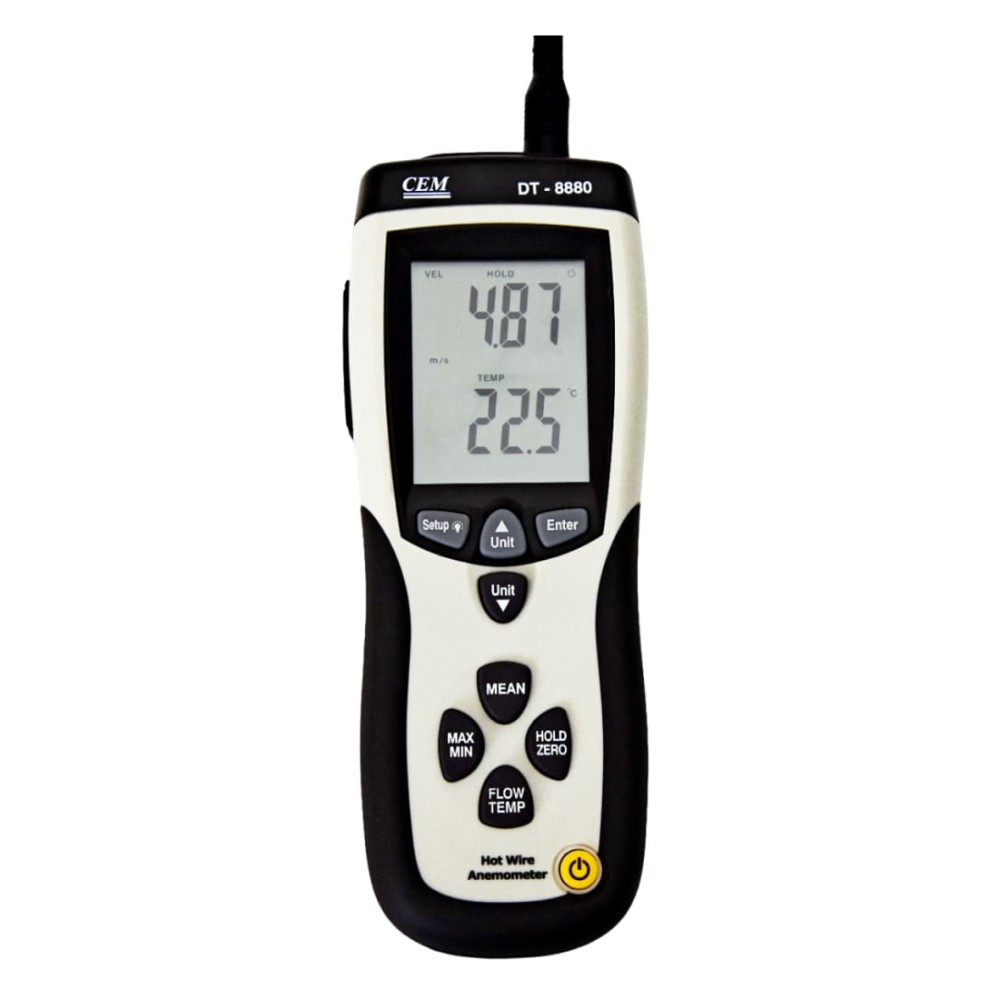 Термоанемометр "Нагретая струна". СЕМ DT-8880