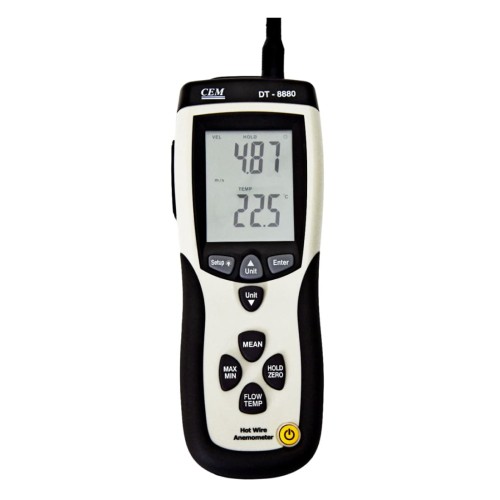 Термоанемометр "Нагретая струна". СЕМ DT-8880
