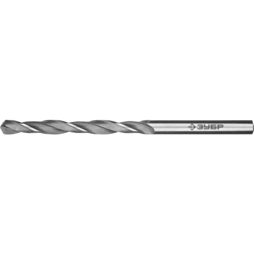 ЗУБР ПРОФ-В, 5.4 х 93 мм, сталь Р6М5, класс В, сверло по металлу, Профессионал (29621-5.4)