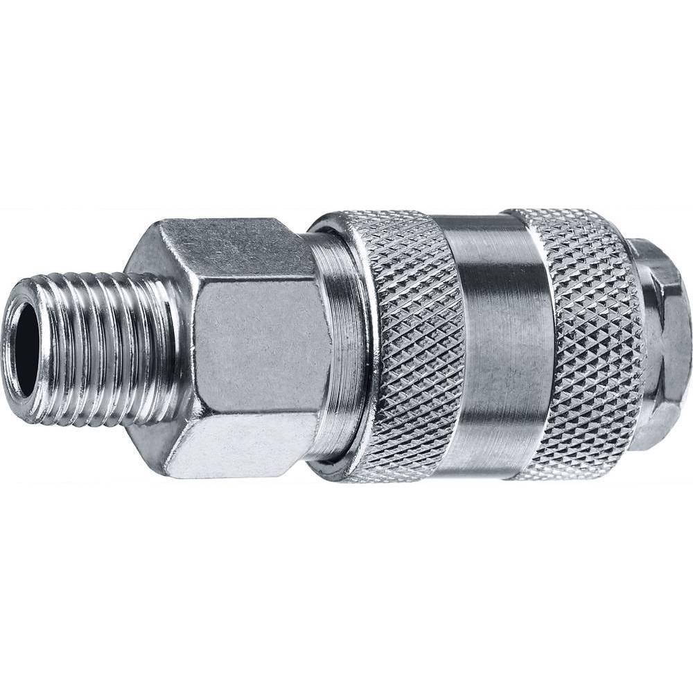 Переходник ЗУБР 1/4_M - рапид муфта (64911-1/4)