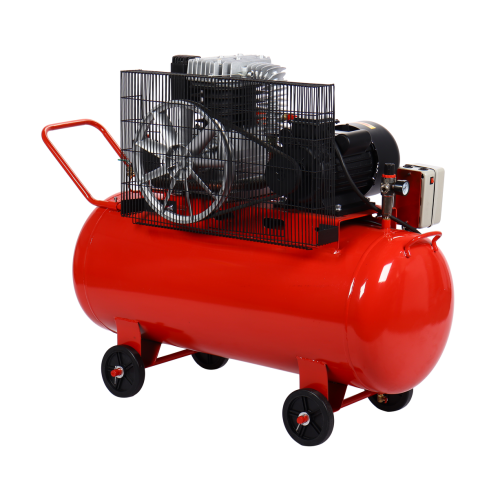 Компрессор поршневой ременной 220В 500л/мин. ресивер-200л одноступенчатый GTE