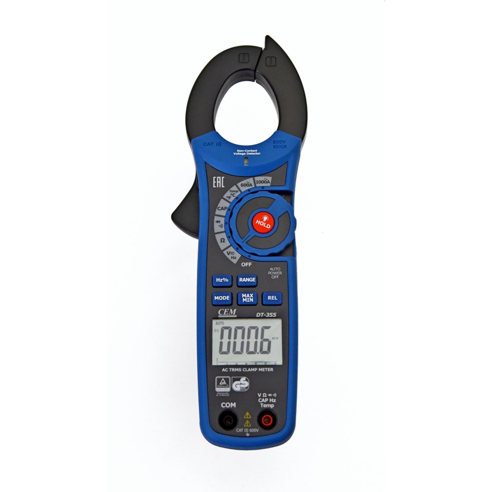 Клещи электроизмерительные True RMS СЕМ DT-355